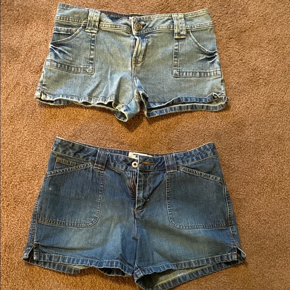 2 pairs Denim Women's Shorts